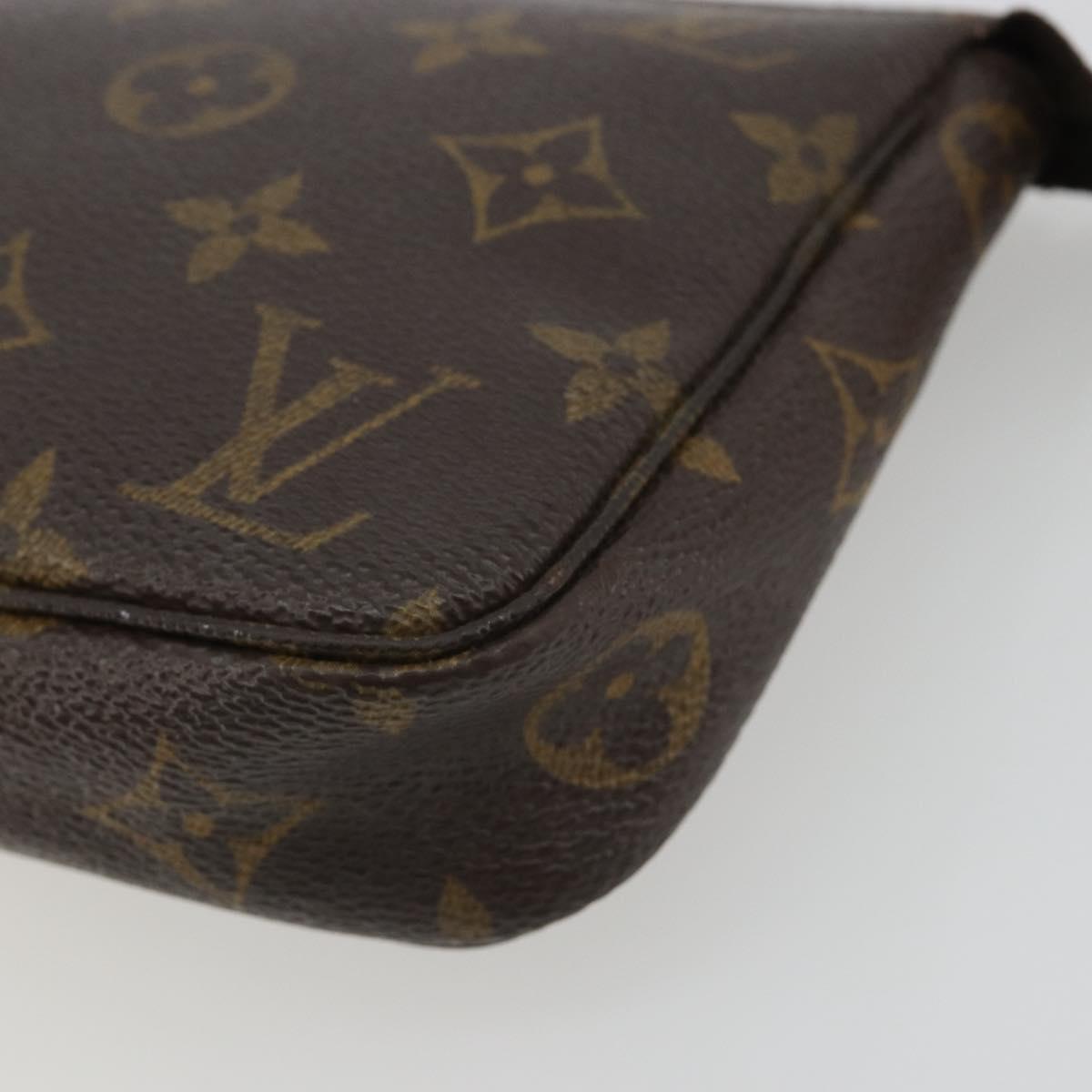 LOUIS VUITTON Monogram Pochette Accessoires Pouch M51980 LV Auth bs35971