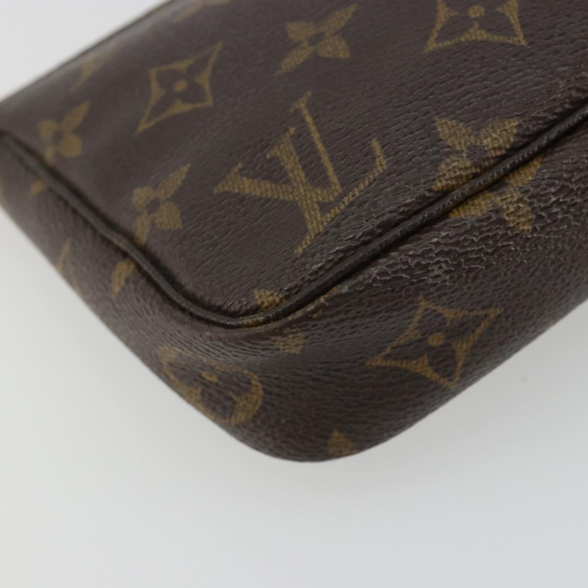 LOUIS VUITTON Monogram Pochette Accessoires Pouch M51980 LV Auth bs35971