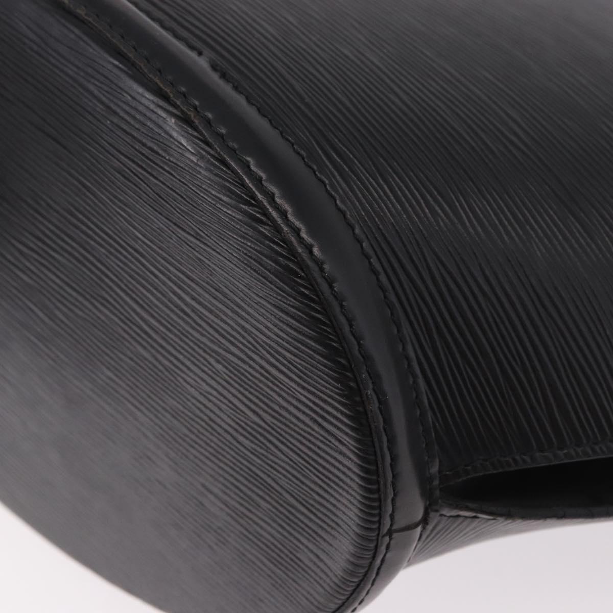 LOUIS VUITTON Epi Saint Jacques Shopping Shoulder Bag Black M52272 Auth bs35995