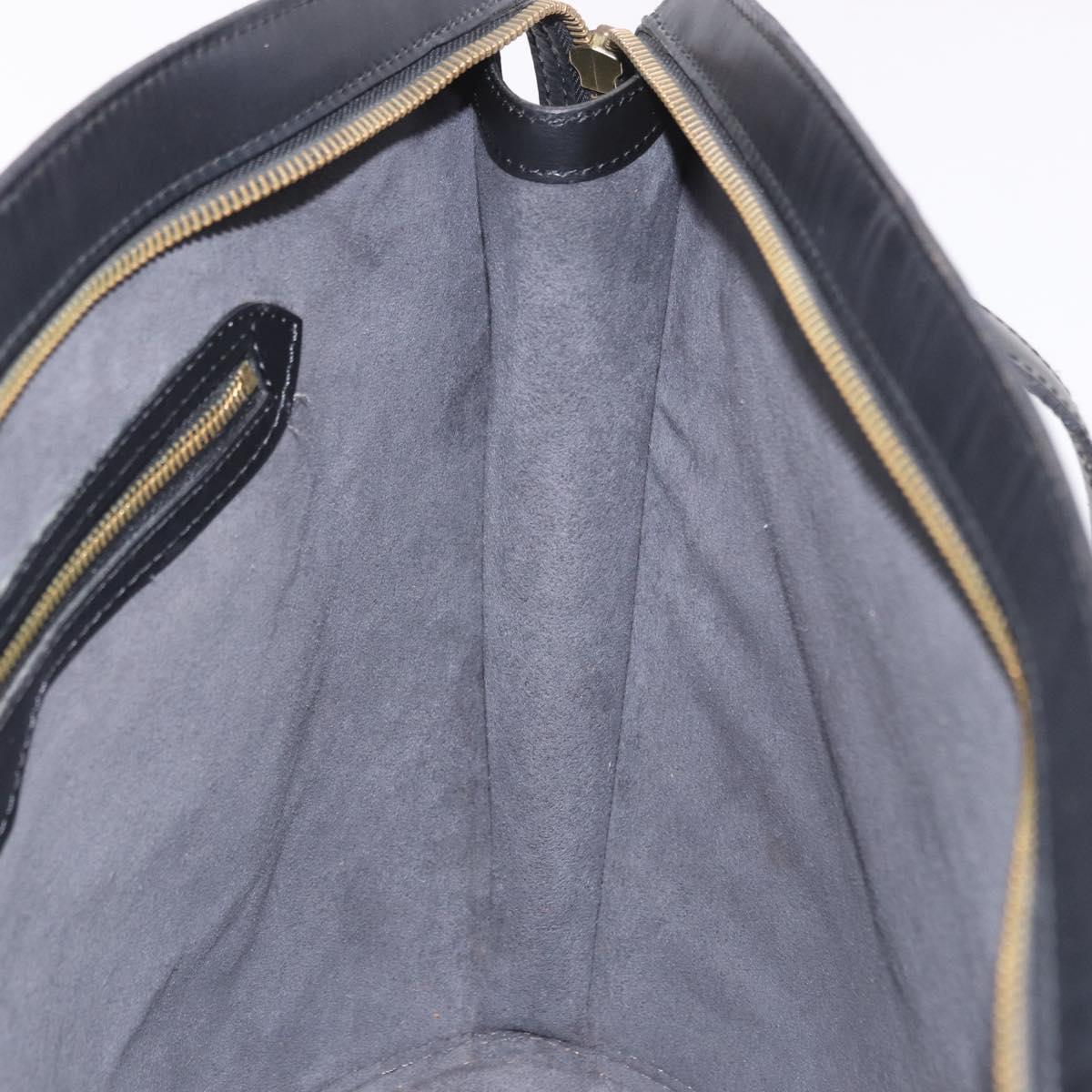 LOUIS VUITTON Epi Saint Jacques Shopping Shoulder Bag Black M52272 Auth bs35995