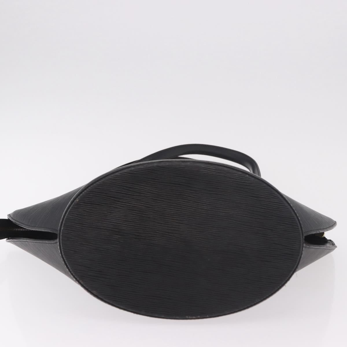 LOUIS VUITTON Epi Saint Jacques Shopping Shoulder Bag Black M52272 Auth bs35995
