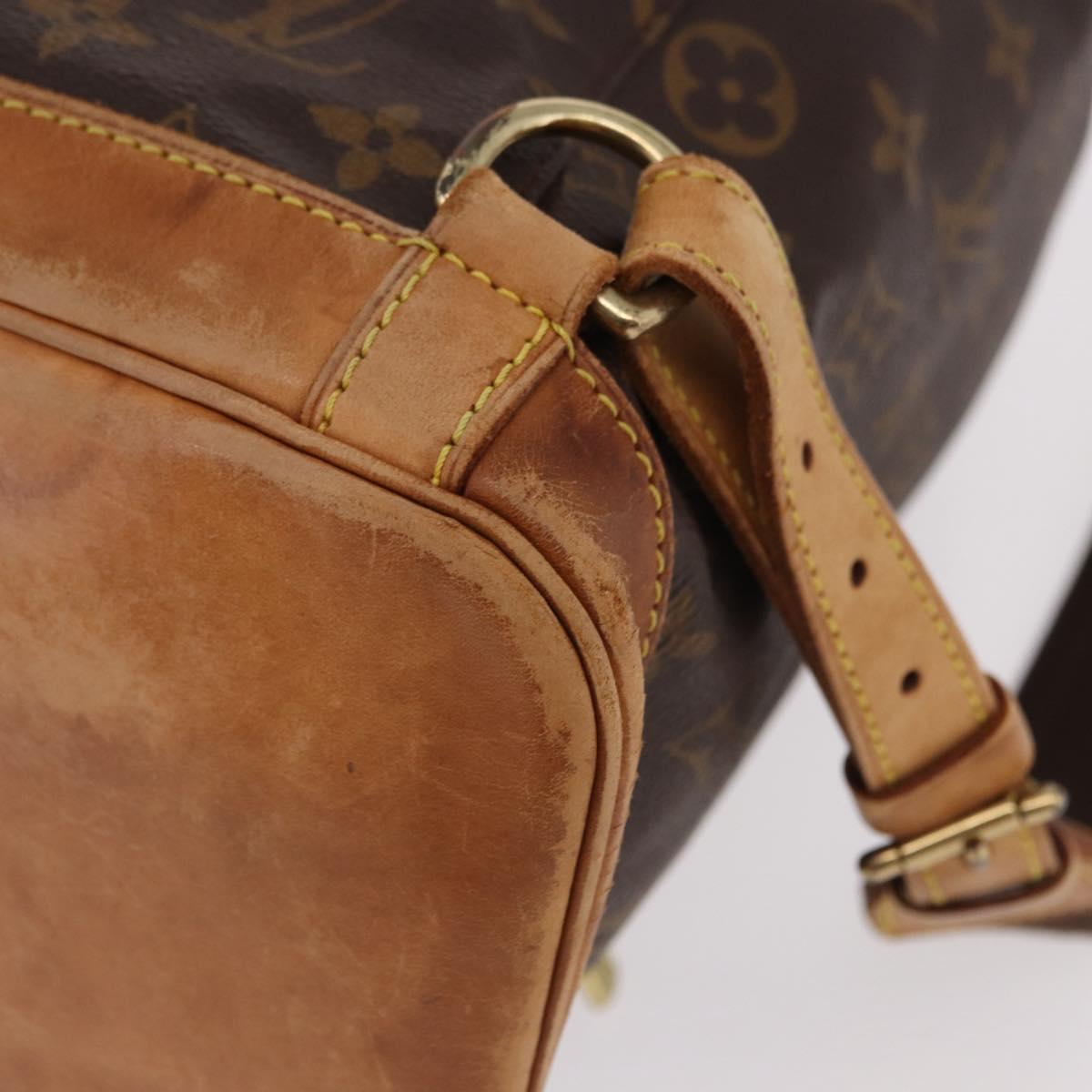 LOUIS VUITTON Monogram Montsouris GM Backpack M51135 LV Auth bs35999