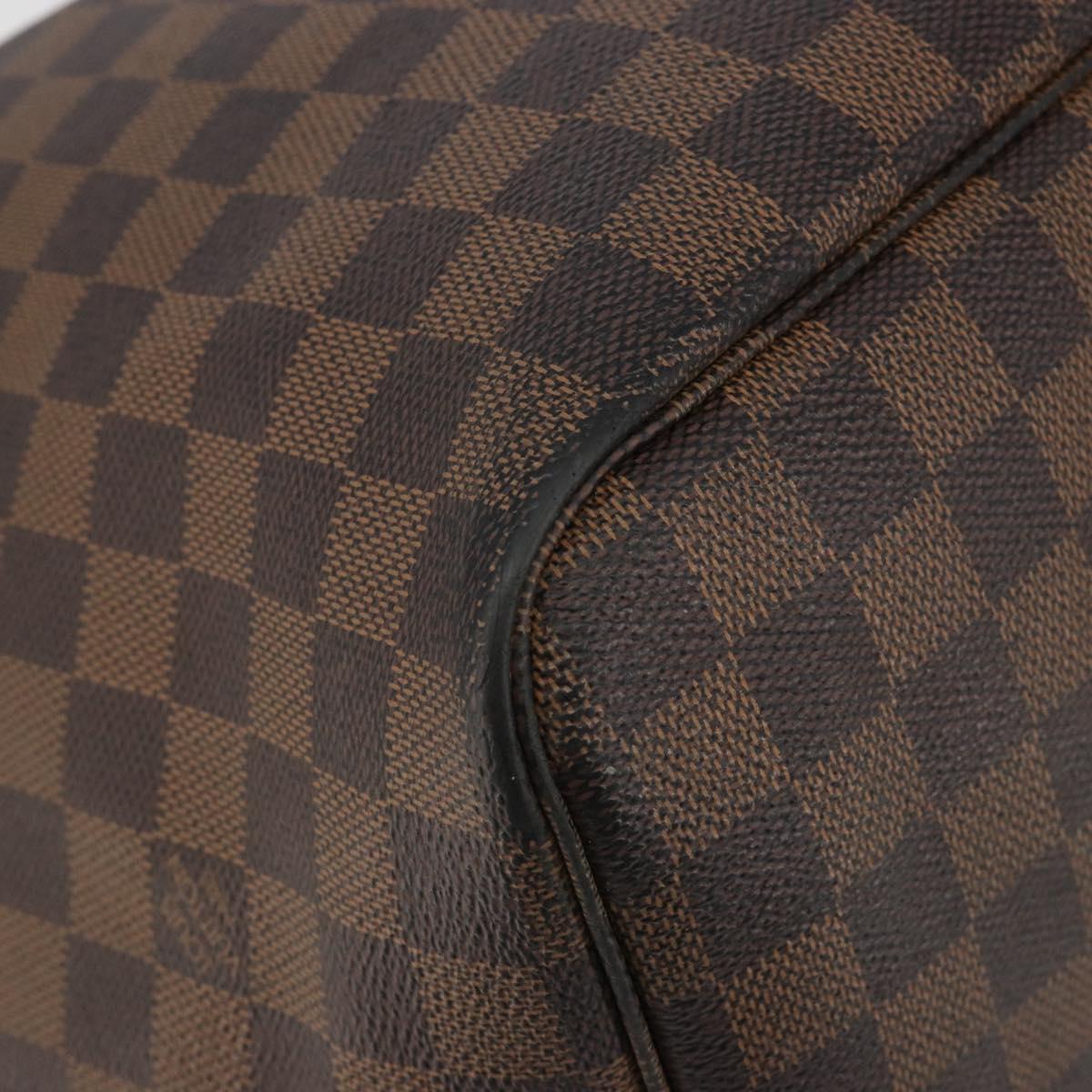 LOUIS VUITTON Damier Ebene Neverfull GM Tote Bag N51106 LV Auth bs36002