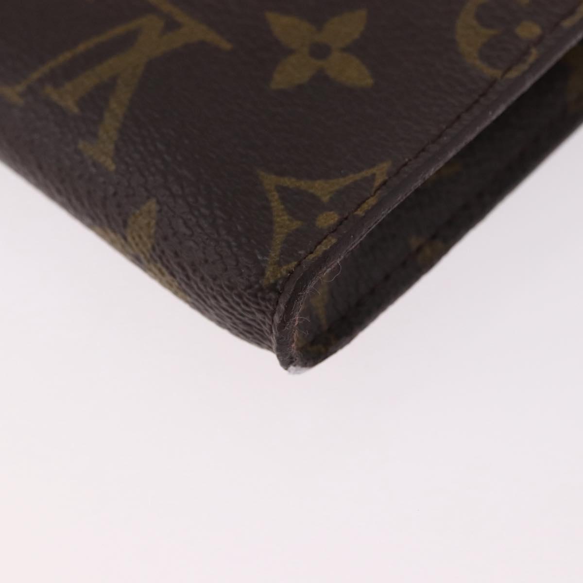 LOUIS VUITTON Monogram Bucket PM Accessory Pouch LV Auth bs36005
