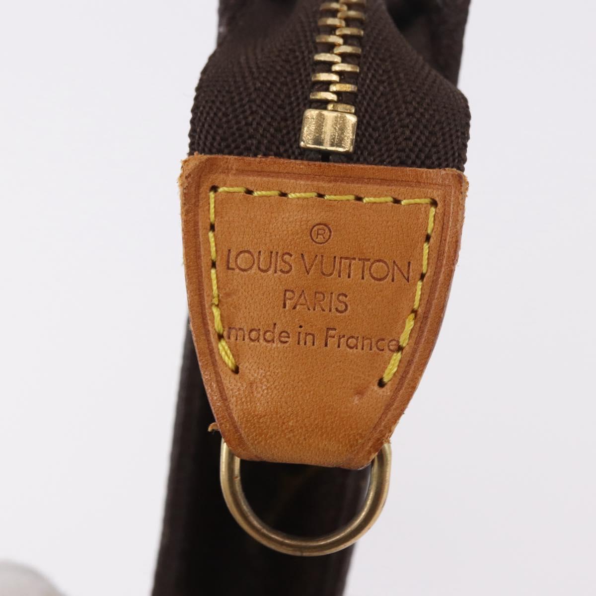 LOUIS VUITTON Monogram Bucket PM Accessory Pouch LV Auth bs36005