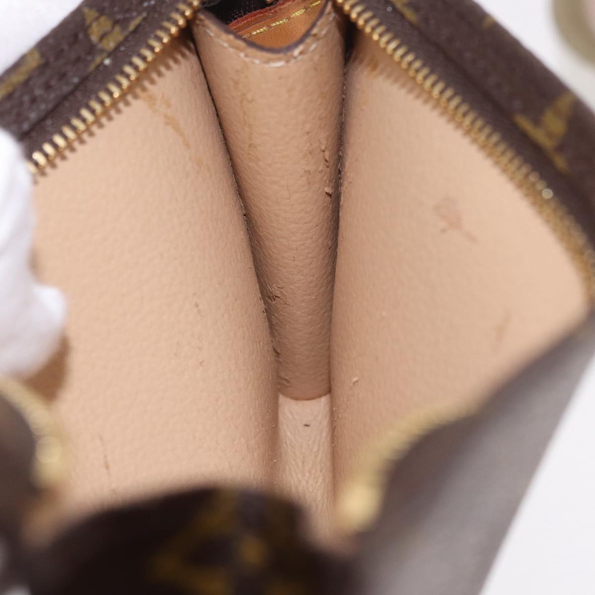 LOUIS VUITTON Monogram Bucket PM Accessory Pouch LV Auth bs36005