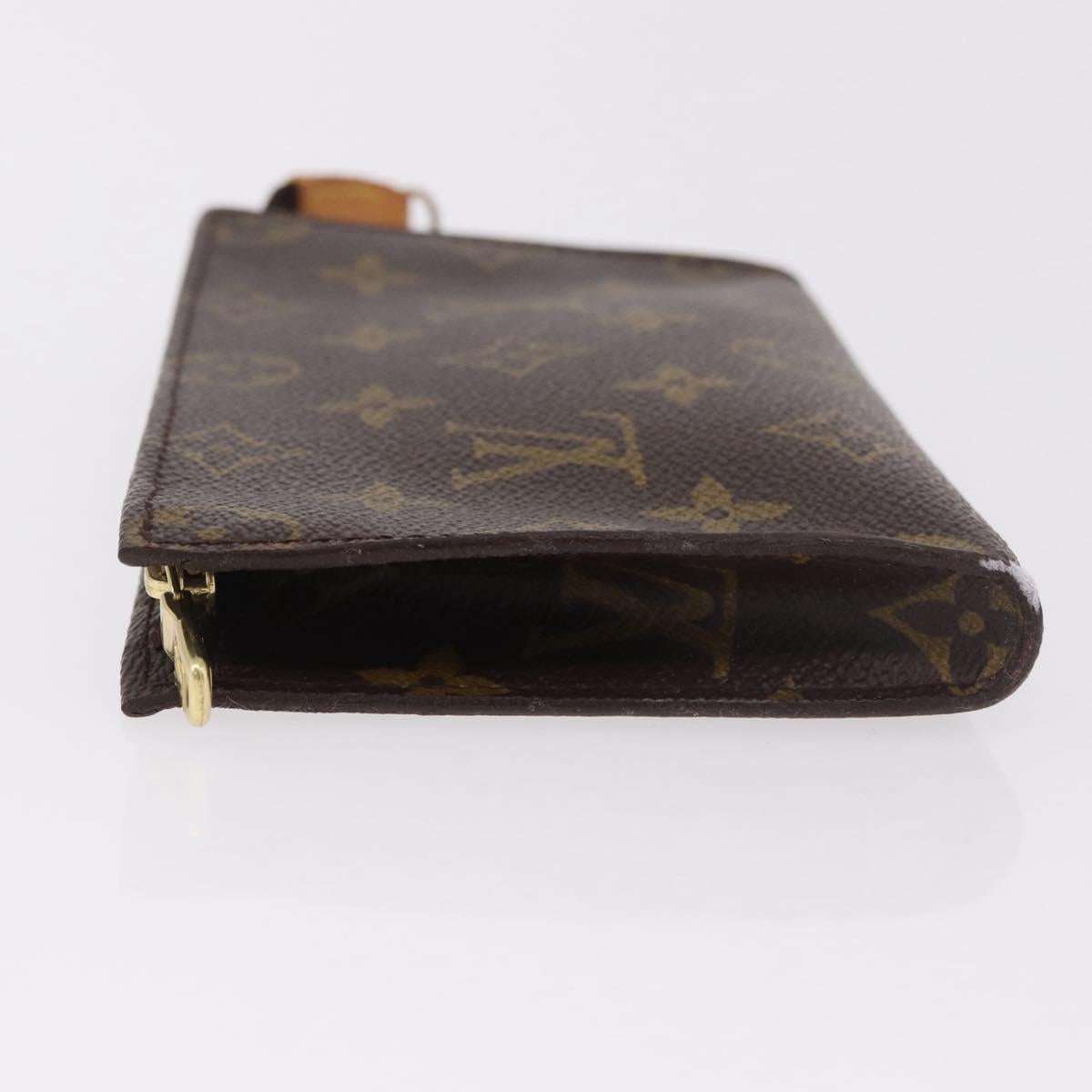 LOUIS VUITTON Monogram Bucket PM Accessory Pouch LV Auth bs36005