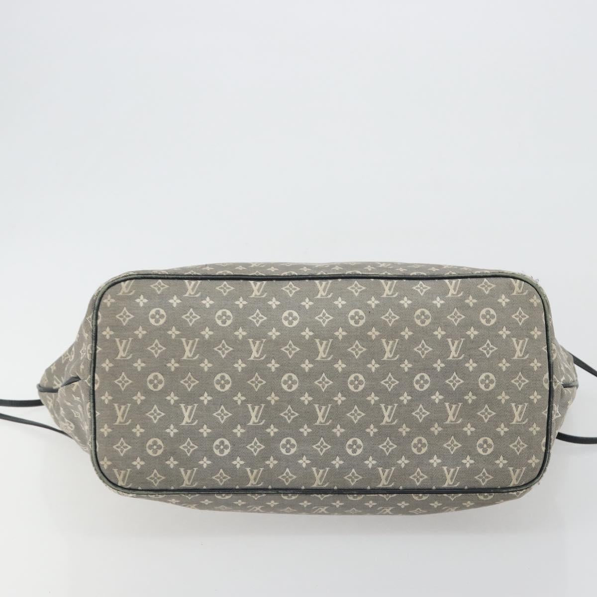 LOUIS VUITTON Monogram Idylle Neverfull MM Bag Gray Uncle M40514 LV Auth bs36008