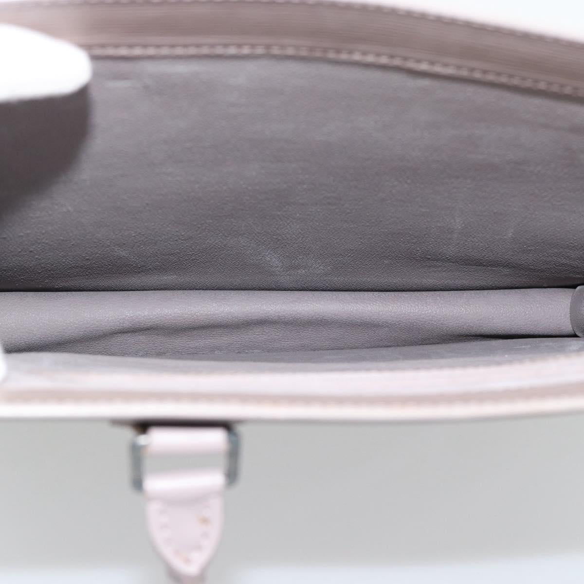 LOUIS VUITTON Epi Sac Plat Hand Bag Lilac M5207B LV Auth bs36010