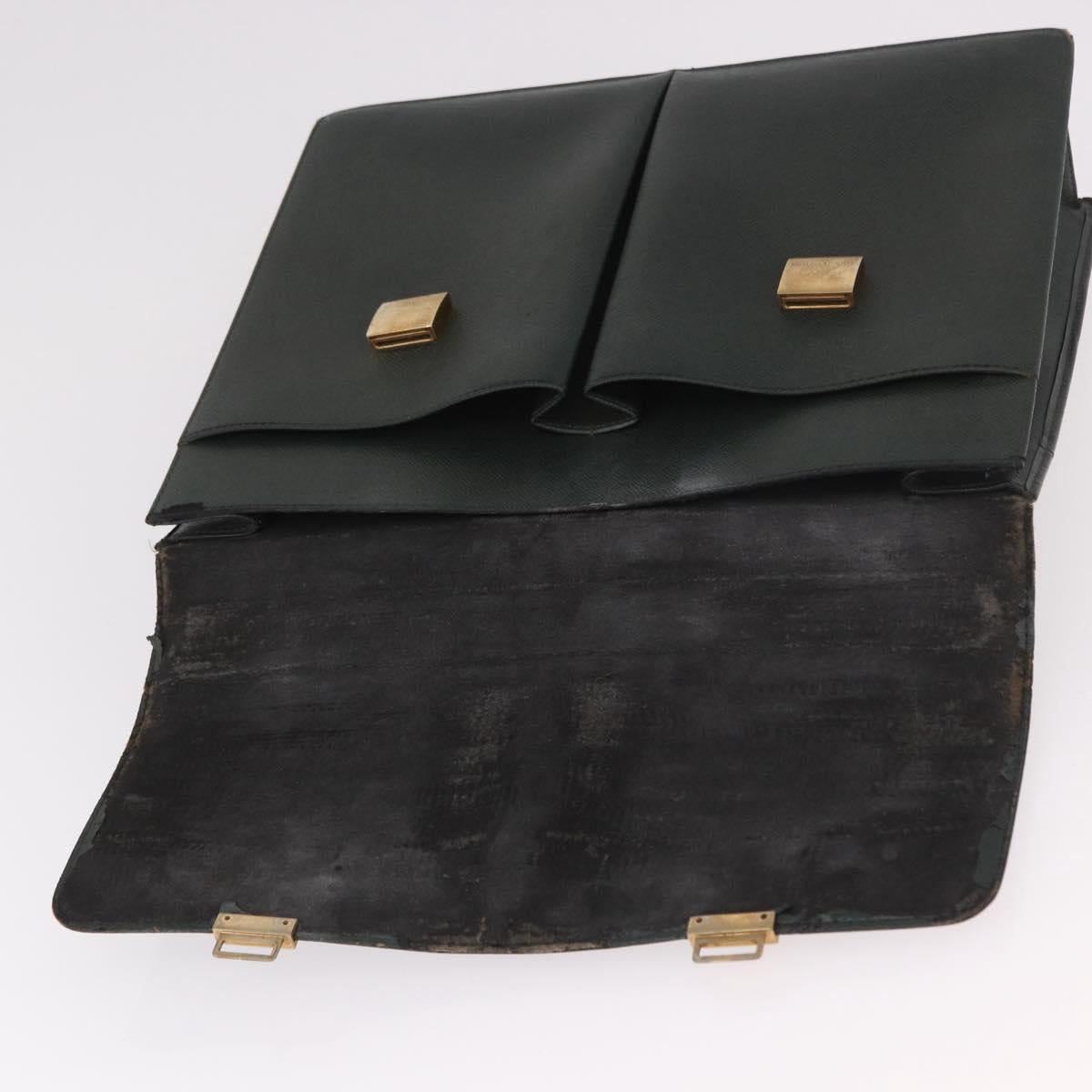 LOUIS VUITTON Taiga Serviette Kazan Business Bag Epicea M30804 LV Auth bs36014