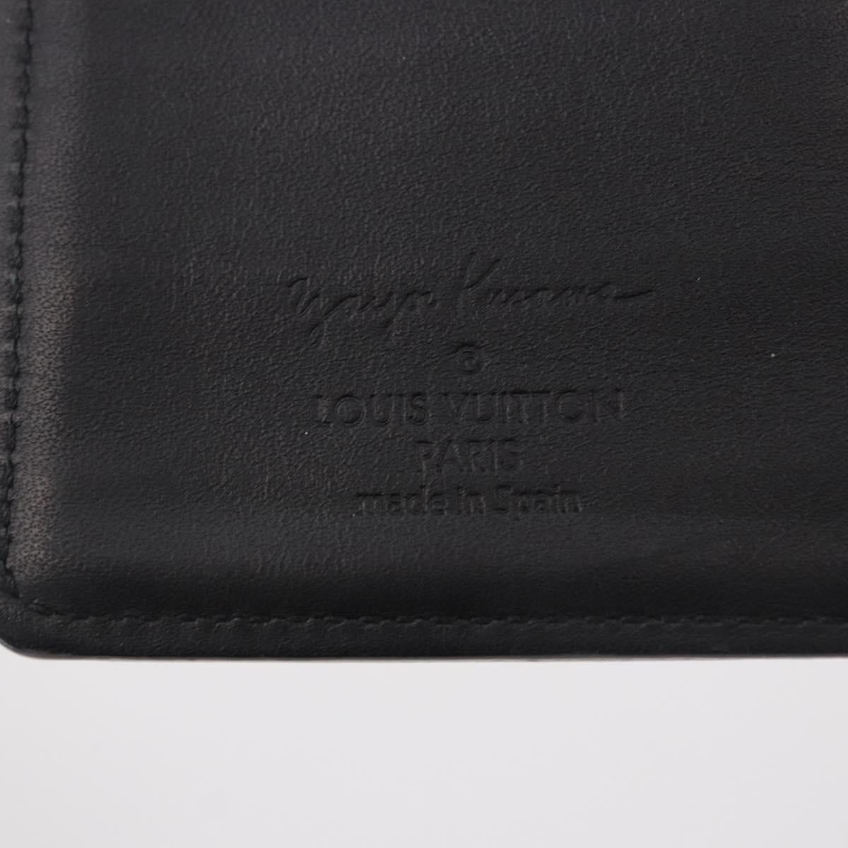 LOUIS VUITTON Monogram Vernis Dot Agenda PM Cover Yellow M91517 LV Auth bs36015