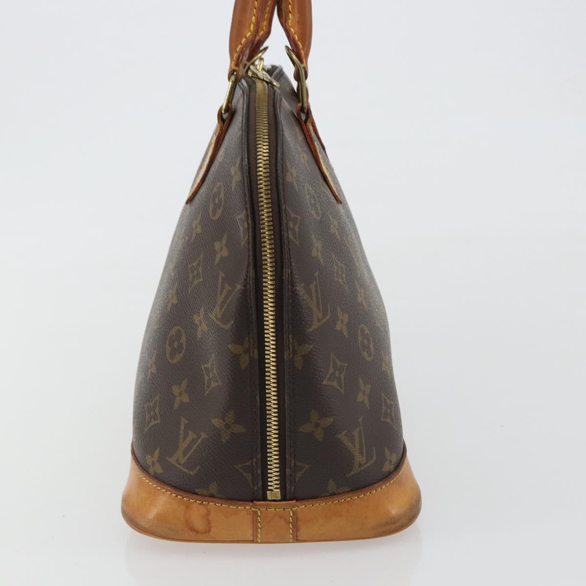 LOUIS VUITTON Monogram Alma Hand Bag M51130 LV Auth bs36027