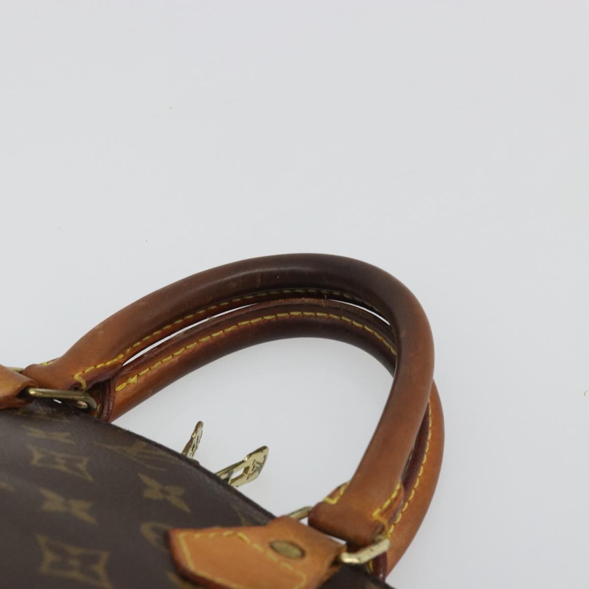 LOUIS VUITTON Monogram Alma Hand Bag M51130 LV Auth bs36027