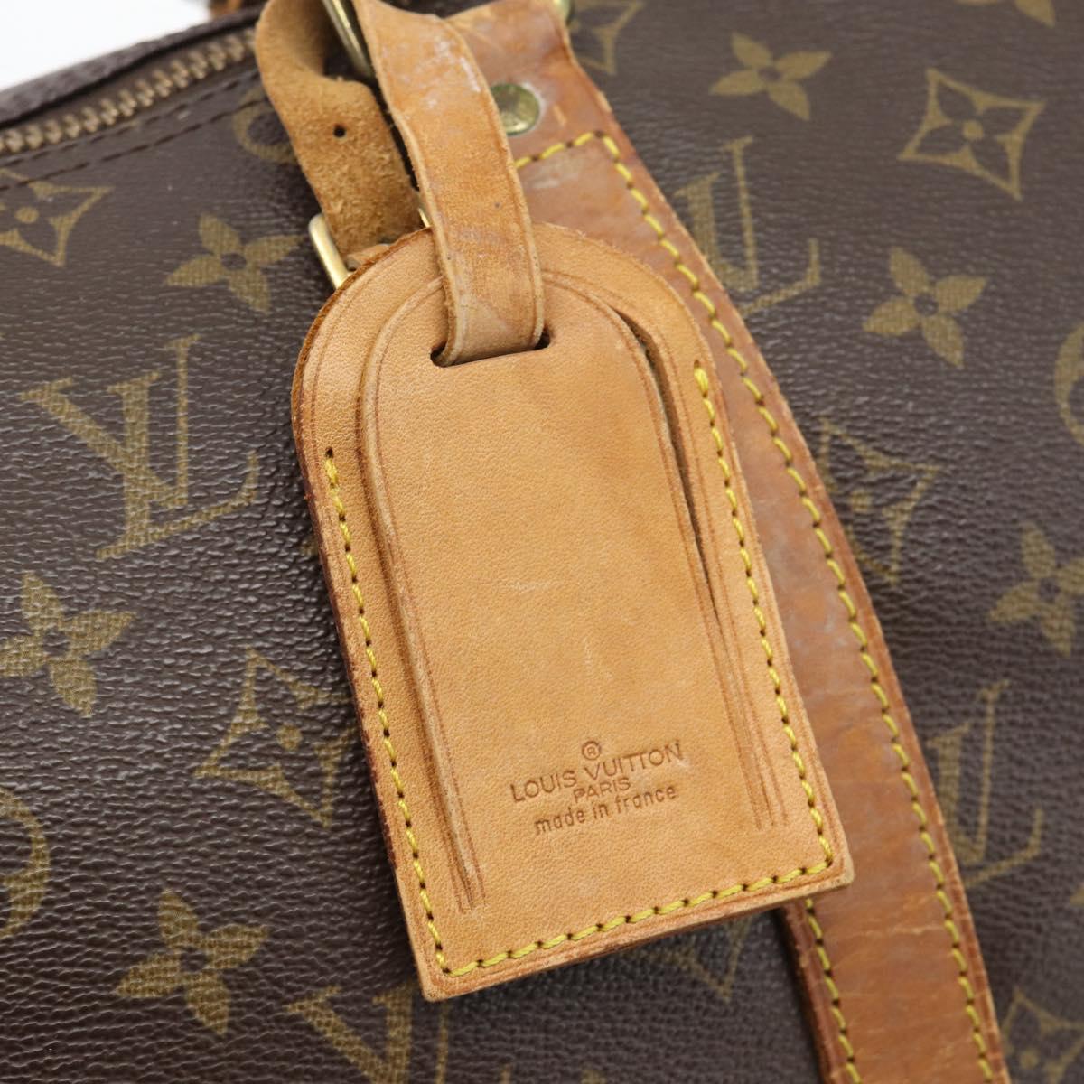 LOUIS VUITTON Monogram Keepall 45 Boston Bag M41428 LV Auth bs36028
