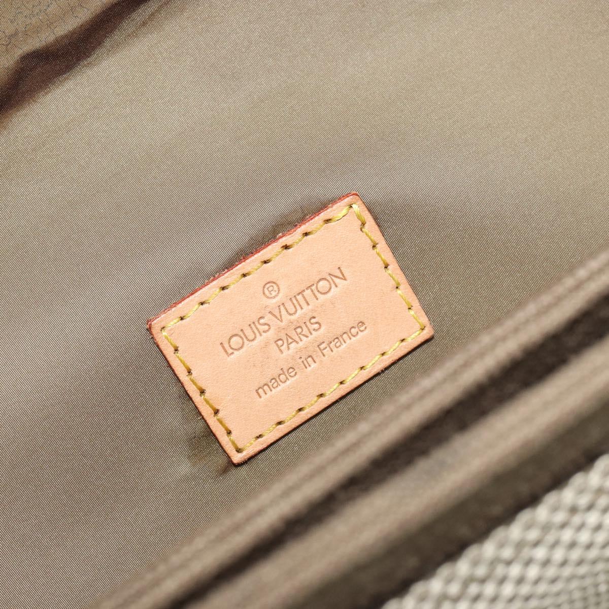 LOUIS VUITTON Damier Geant Messager Bag Terre Domble M93031 LV Auth bs36034