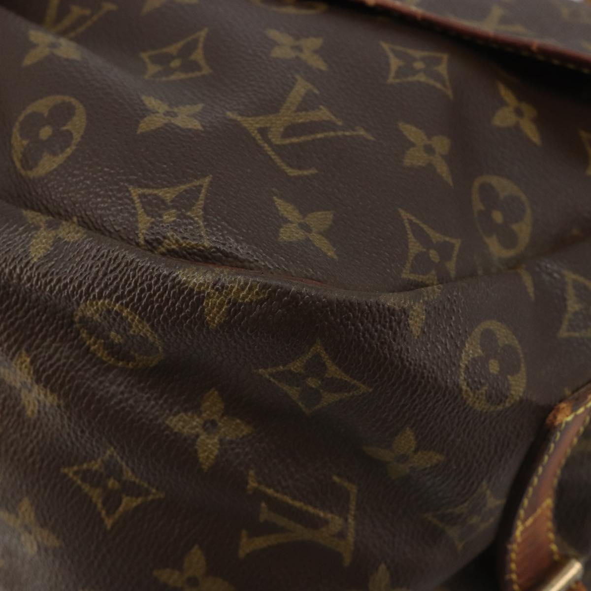 LOUIS VUITTON Monogram Saumur 35 Shoulder Bag M42254 LV Auth bs36035
