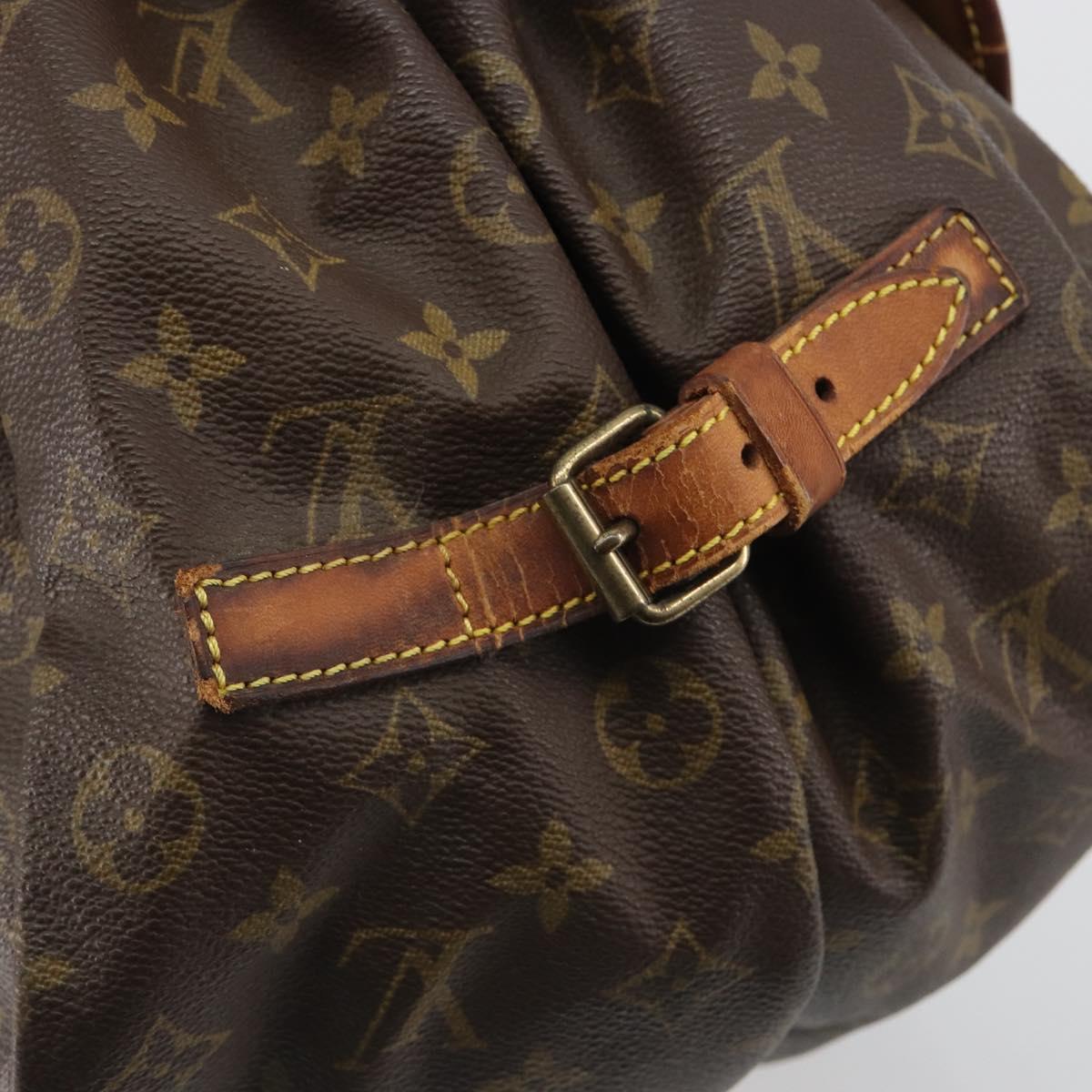 LOUIS VUITTON Monogram Saumur 35 Shoulder Bag M42254 LV Auth bs36035
