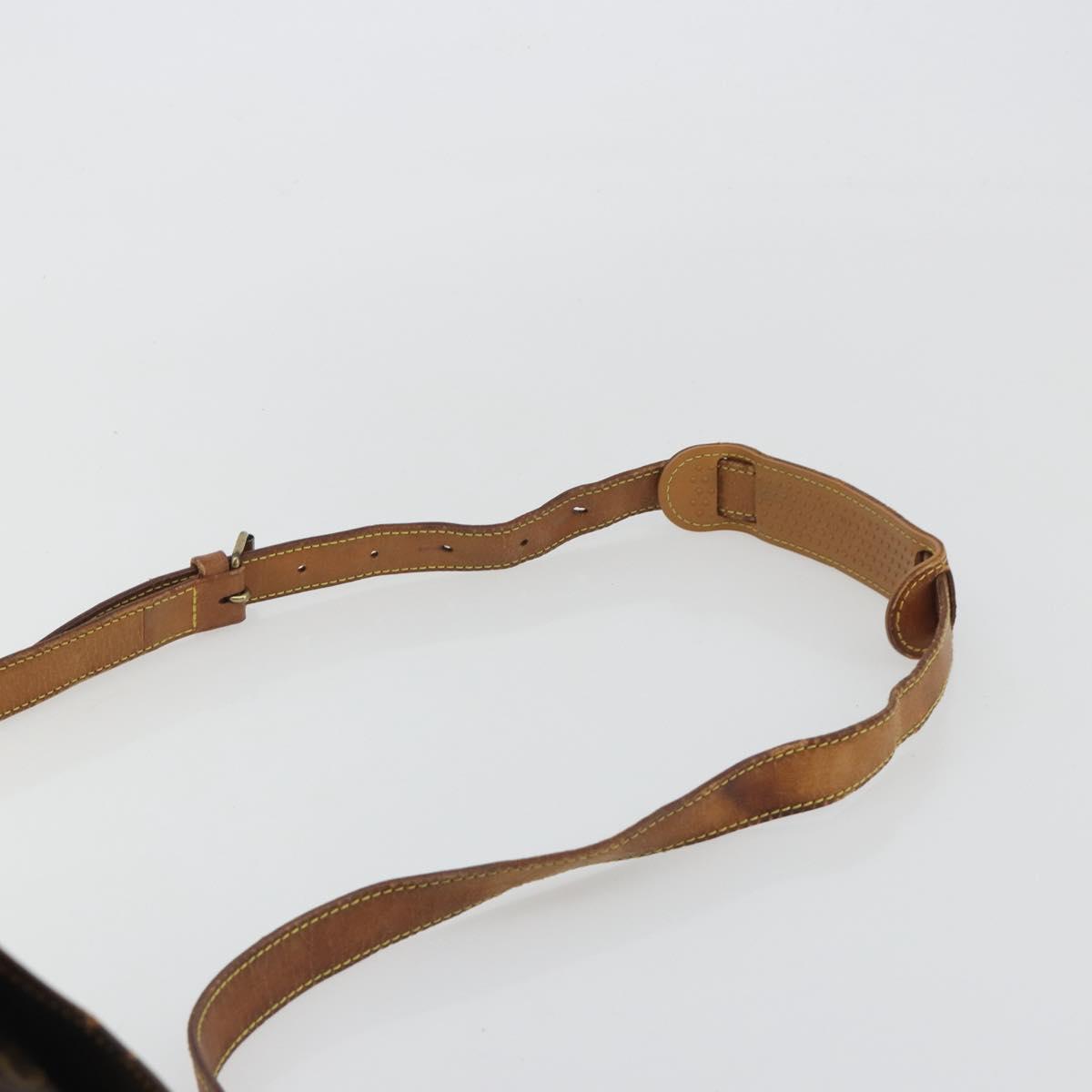 LOUIS VUITTON Monogram Saumur 35 Shoulder Bag M42254 LV Auth bs36035