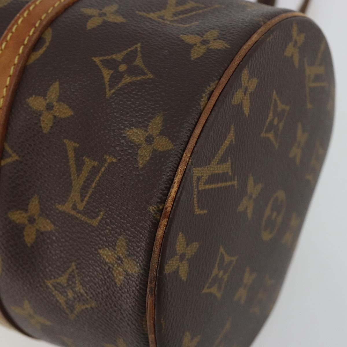 LOUIS VUITTON Monogram Papillon 30 Hand Bag M51385 LV Auth bs36039