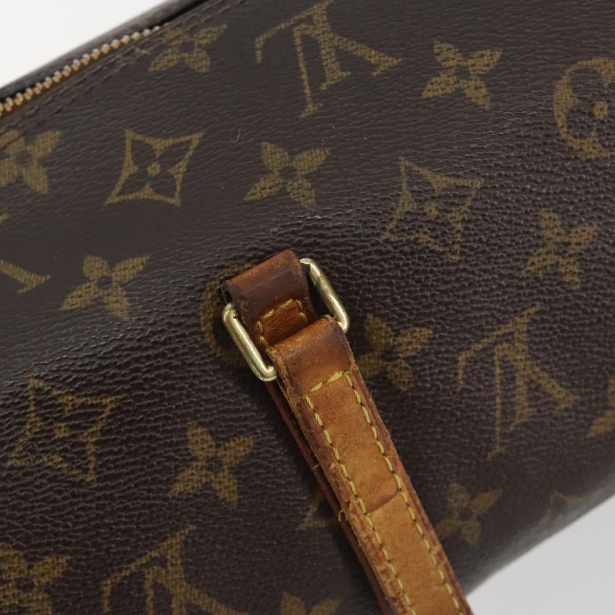LOUIS VUITTON Monogram Papillon 30 Hand Bag M51385 LV Auth bs36039