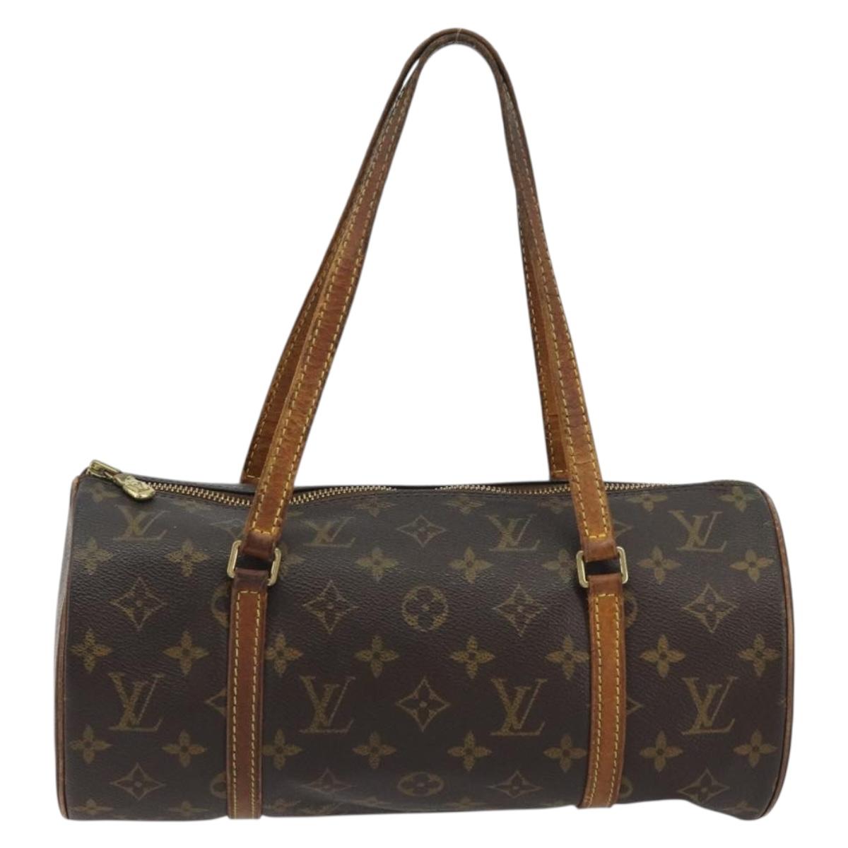 LOUIS VUITTON Monogram Papillon 30 Hand Bag M51385 LV Auth bs36039