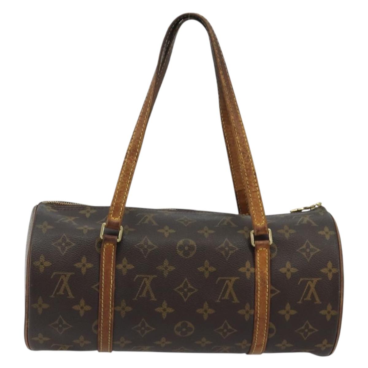 LOUIS VUITTON Monogram Papillon 30 Hand Bag M51385 LV Auth bs36039