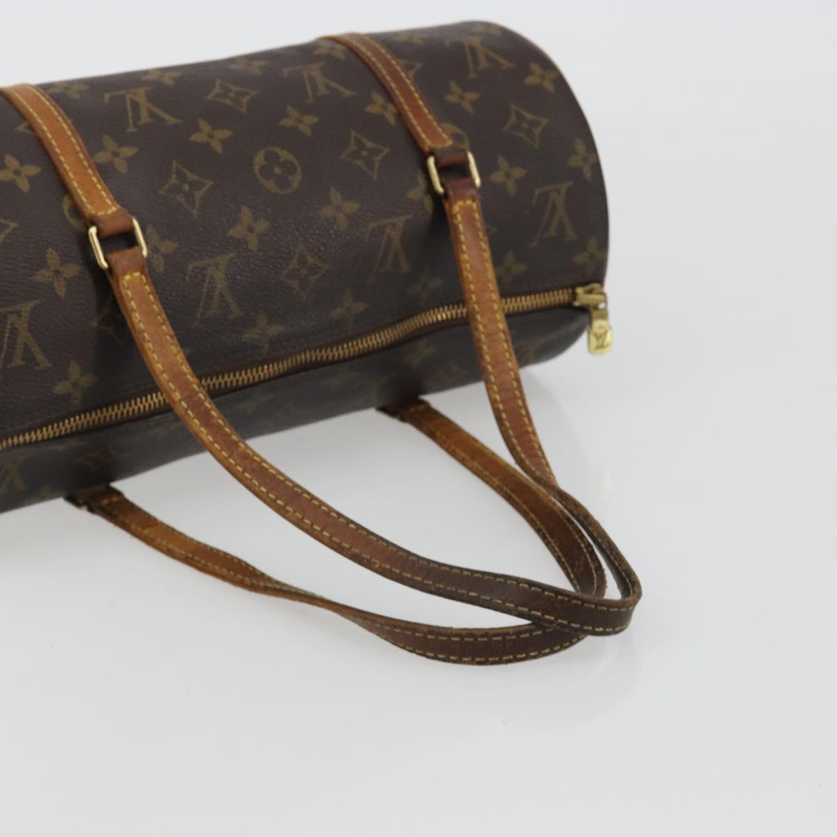 LOUIS VUITTON Monogram Papillon 30 Hand Bag M51385 LV Auth bs36039