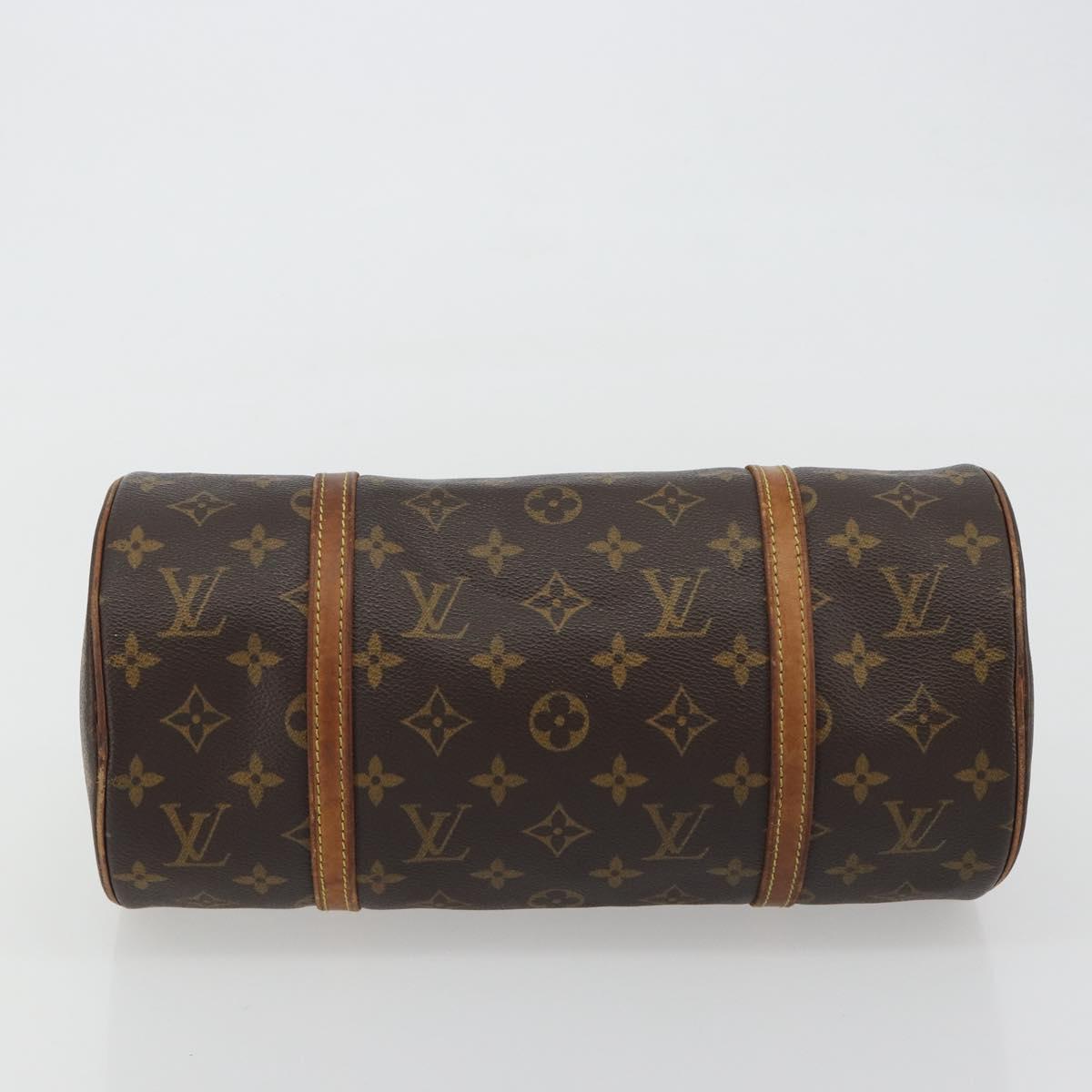 LOUIS VUITTON Monogram Papillon 30 Hand Bag M51385 LV Auth bs36039