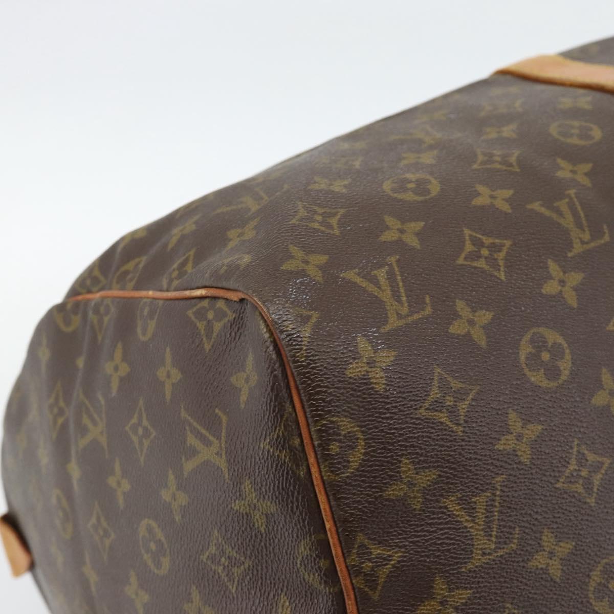 LOUIS VUITTON Monogram Keepall 55 Boston Bag Vintage M41424 LV Auth bs36042