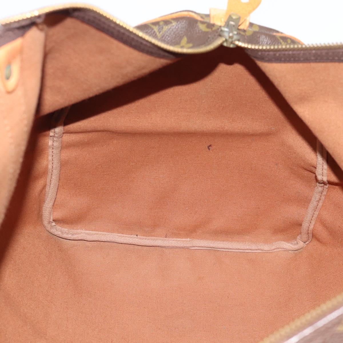 LOUIS VUITTON Monogram Keepall 55 Boston Bag Vintage M41424 LV Auth bs36042