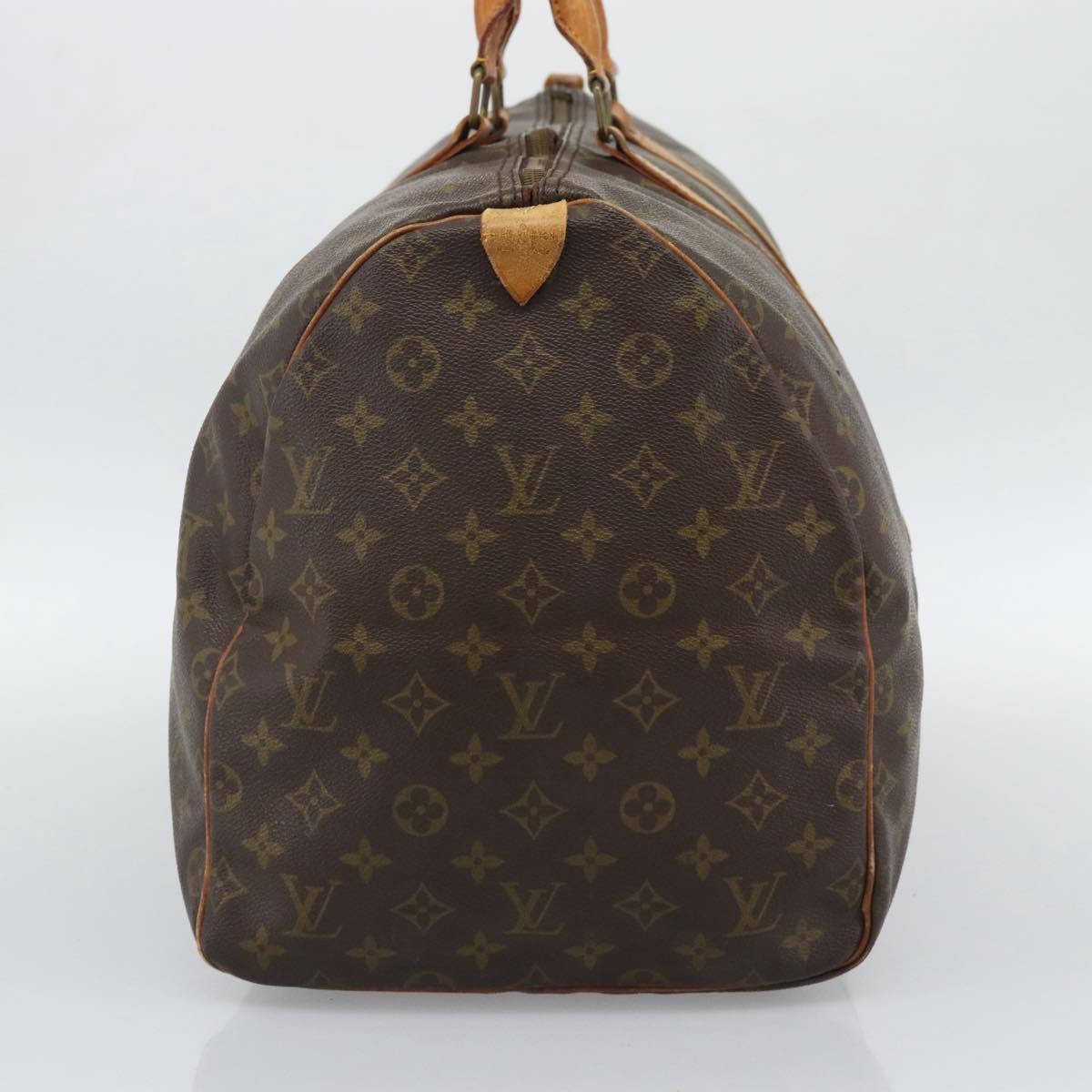 LOUIS VUITTON Monogram Keepall 55 Boston Bag Vintage M41424 LV Auth bs36042