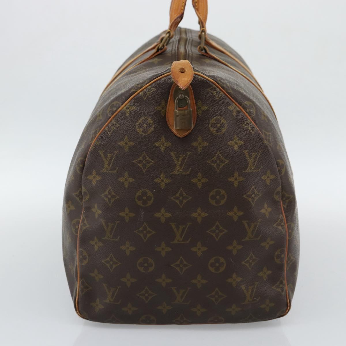 LOUIS VUITTON Monogram Keepall 55 Boston Bag Vintage M41424 LV Auth bs36042