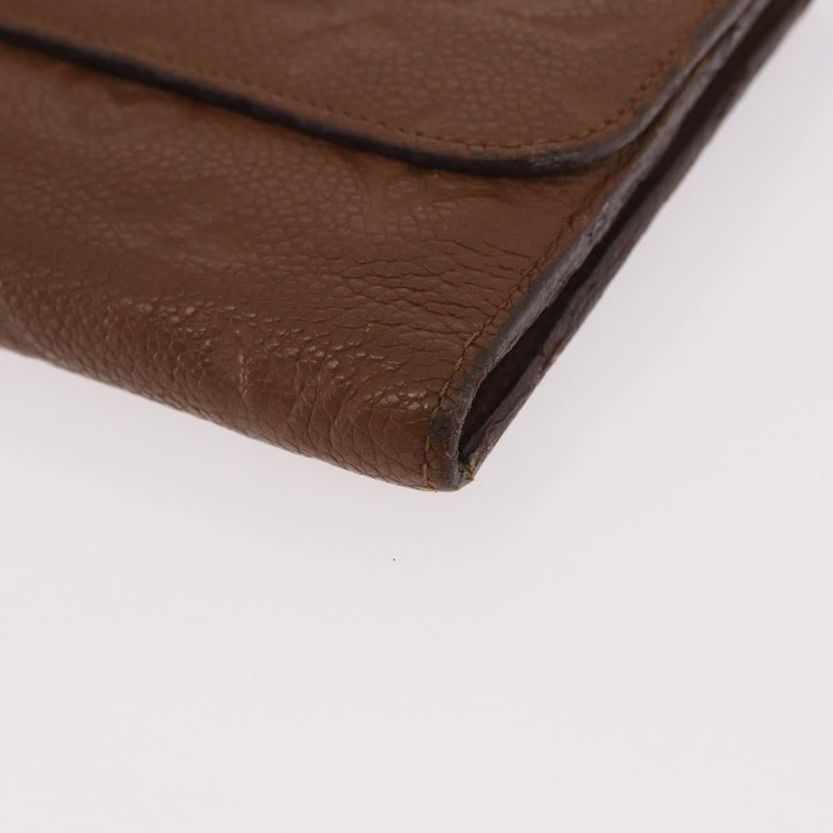 LOUIS VUITTON Empreinte Portefeuille Virtuose Wallet Brown LV Auth bs36043
