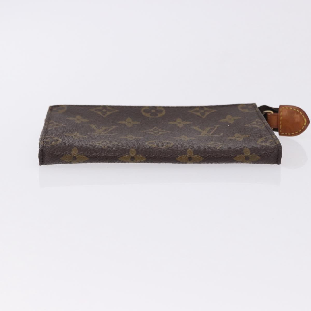 LOUIS VUITTON Monogram Bucket PM Accessory Pouch 2 Set LV Auth bs36044