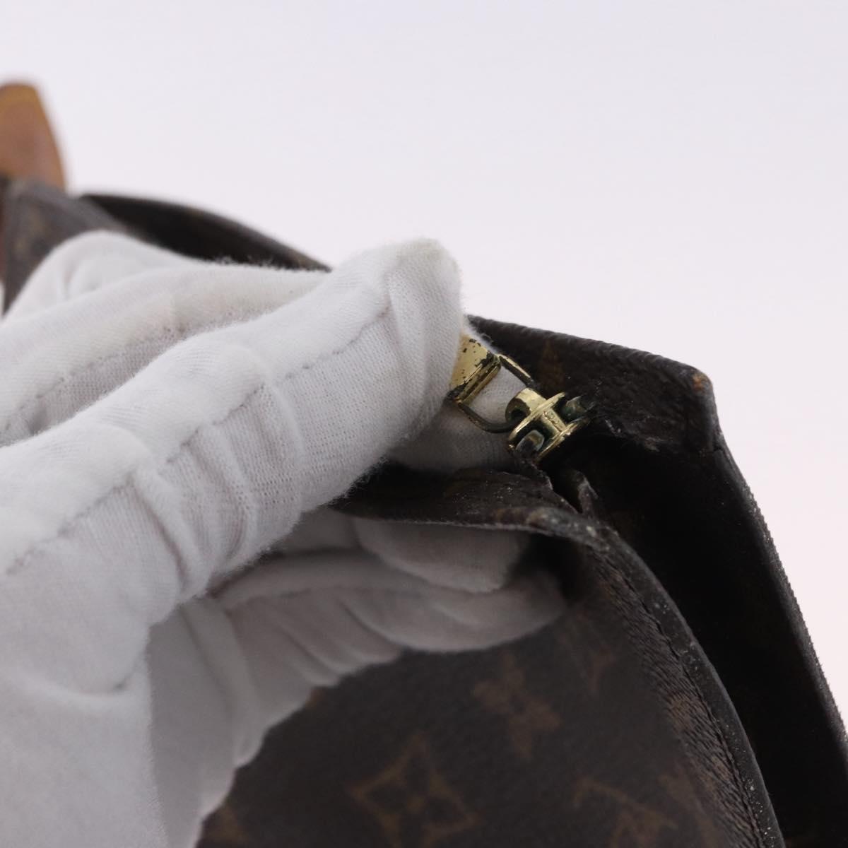 LOUIS VUITTON Monogram Bucket PM Accessory Pouch 2 Set LV Auth bs36044