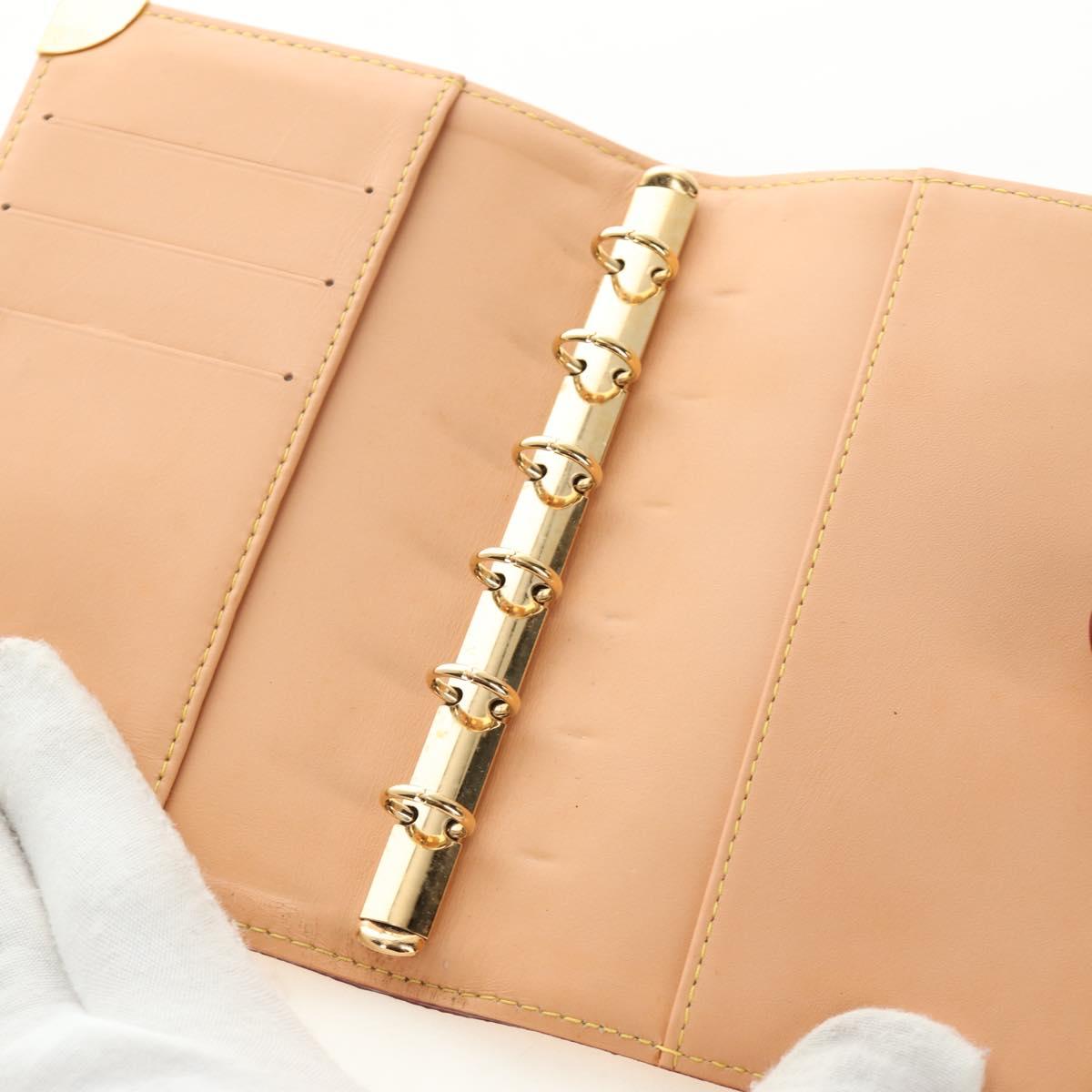 LOUIS VUITTON Monogram Multicolor Agenda PM Planner White R21074 Auth bs36046M