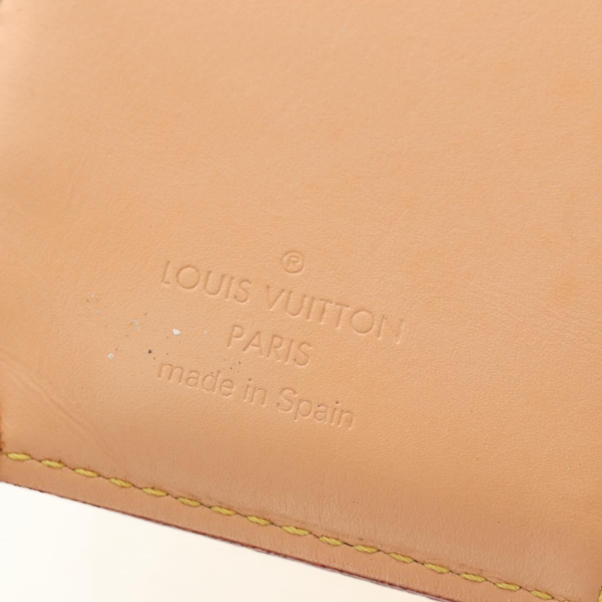 LOUIS VUITTON Monogram Multicolor Agenda PM Planner White R21074 Auth bs36046M