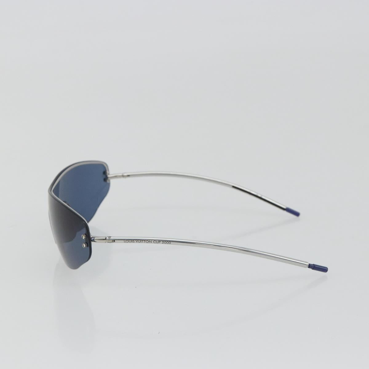 LOUIS VUITTON LV Cup Sunglasses plastic Silver LV Auth bs36047