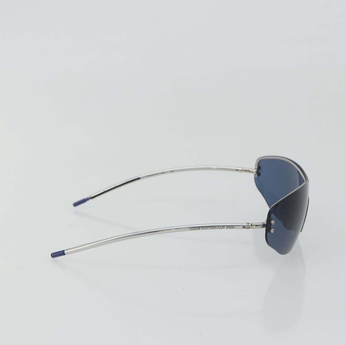 LOUIS VUITTON LV Cup Sunglasses plastic Silver LV Auth bs36047