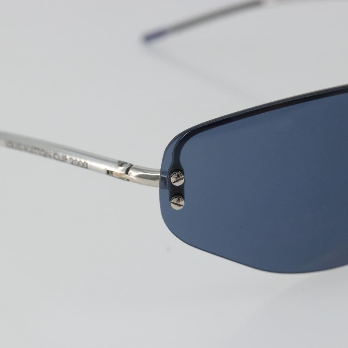 LOUIS VUITTON LV Cup Sunglasses plastic Silver LV Auth bs36047