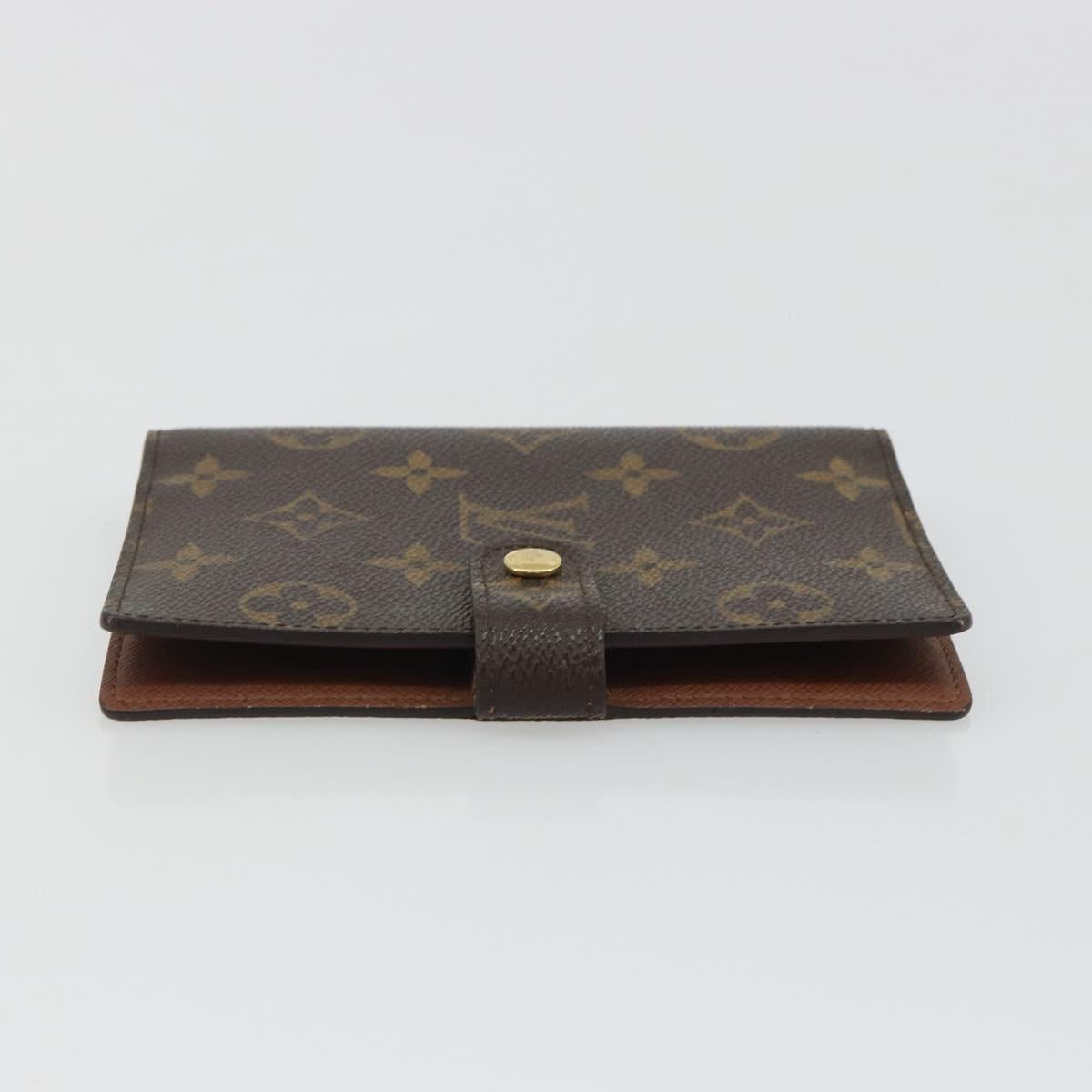 LOUIS VUITTON Monogram Agenda PM Day Planner Cover R20005 LV Auth bs36048