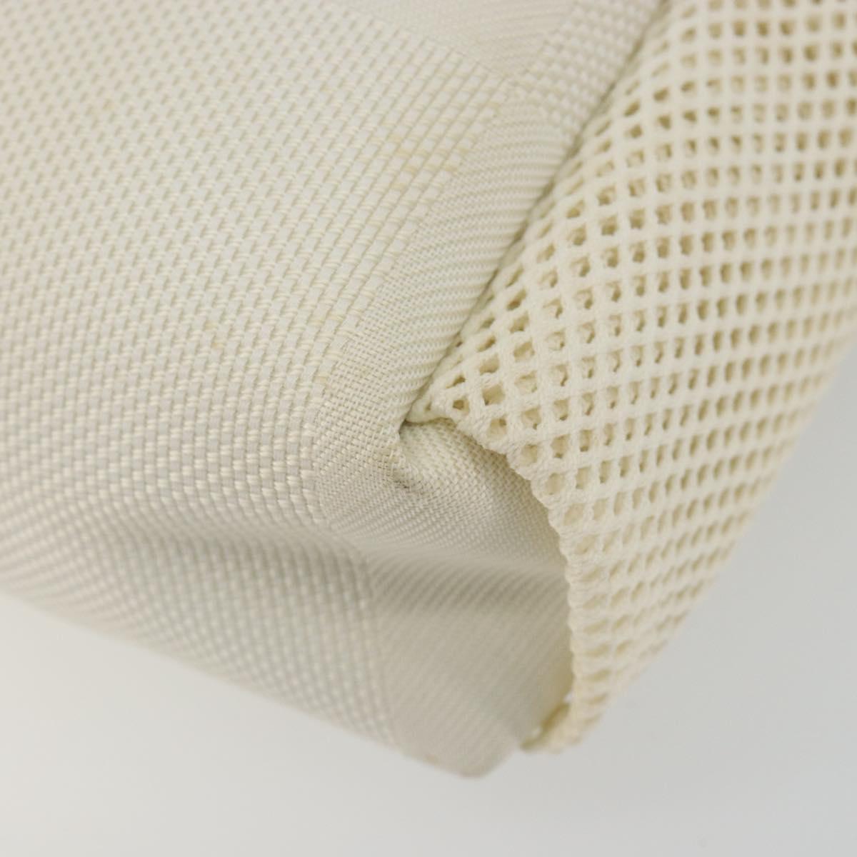 LOUIS VUITTON Damier Geant LV Cup Weatherly Bag White M80637 LV Auth bs36050