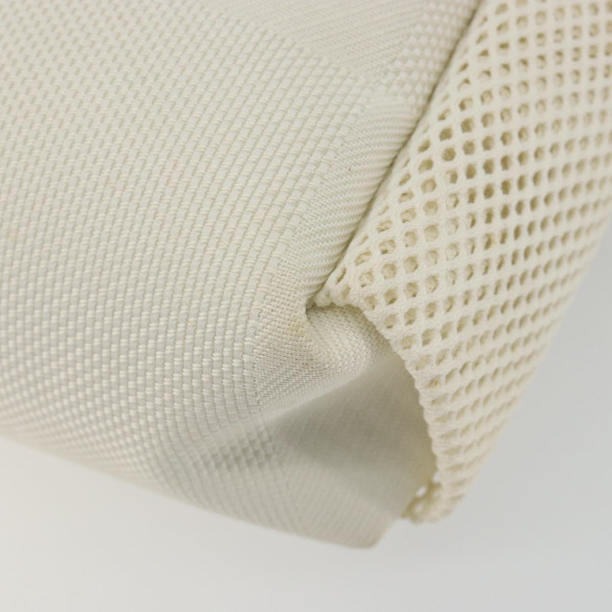 LOUIS VUITTON Damier Geant LV Cup Weatherly Bag White M80637 LV Auth bs36050