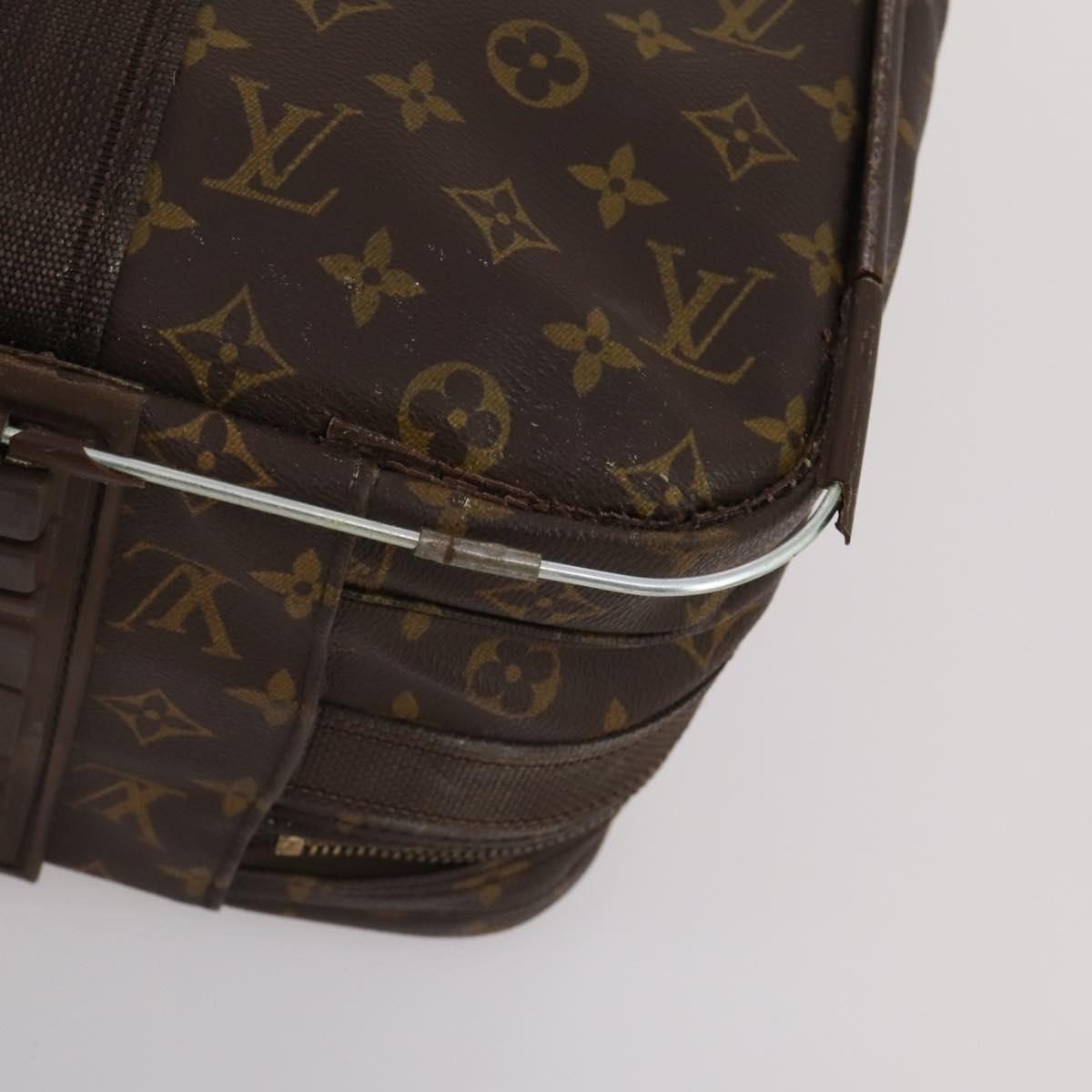 LOUIS VUITTON Monogram Satellite 65 Boston Bag M23352 LV Auth bs36056