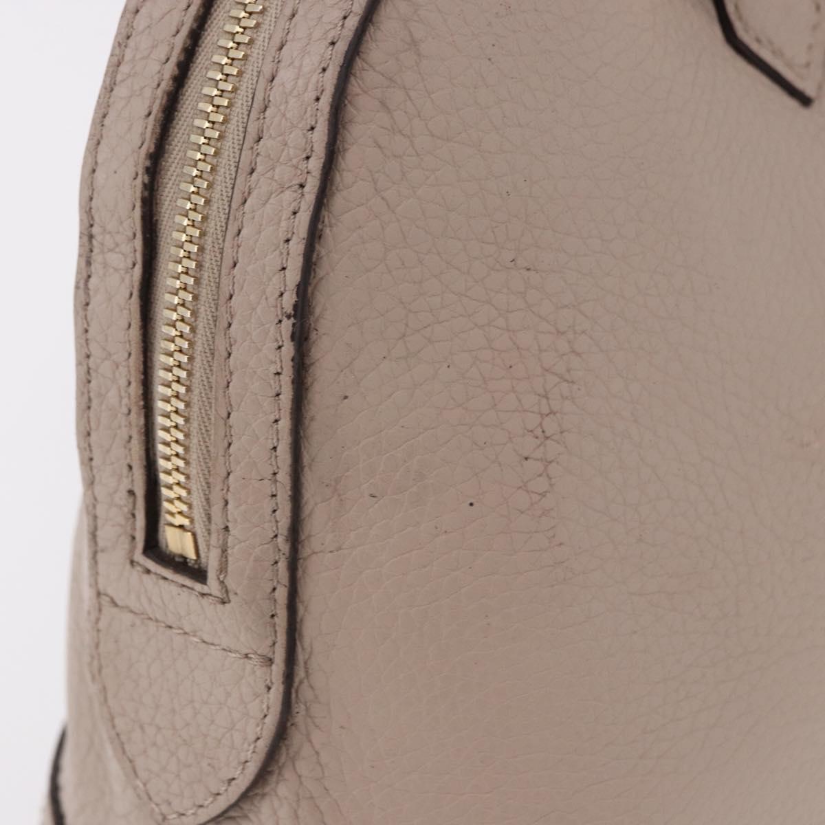 LOUIS VUITTON Parnasea Alma PM Hand Bag Leather Galet M48892 LV Auth bs36103