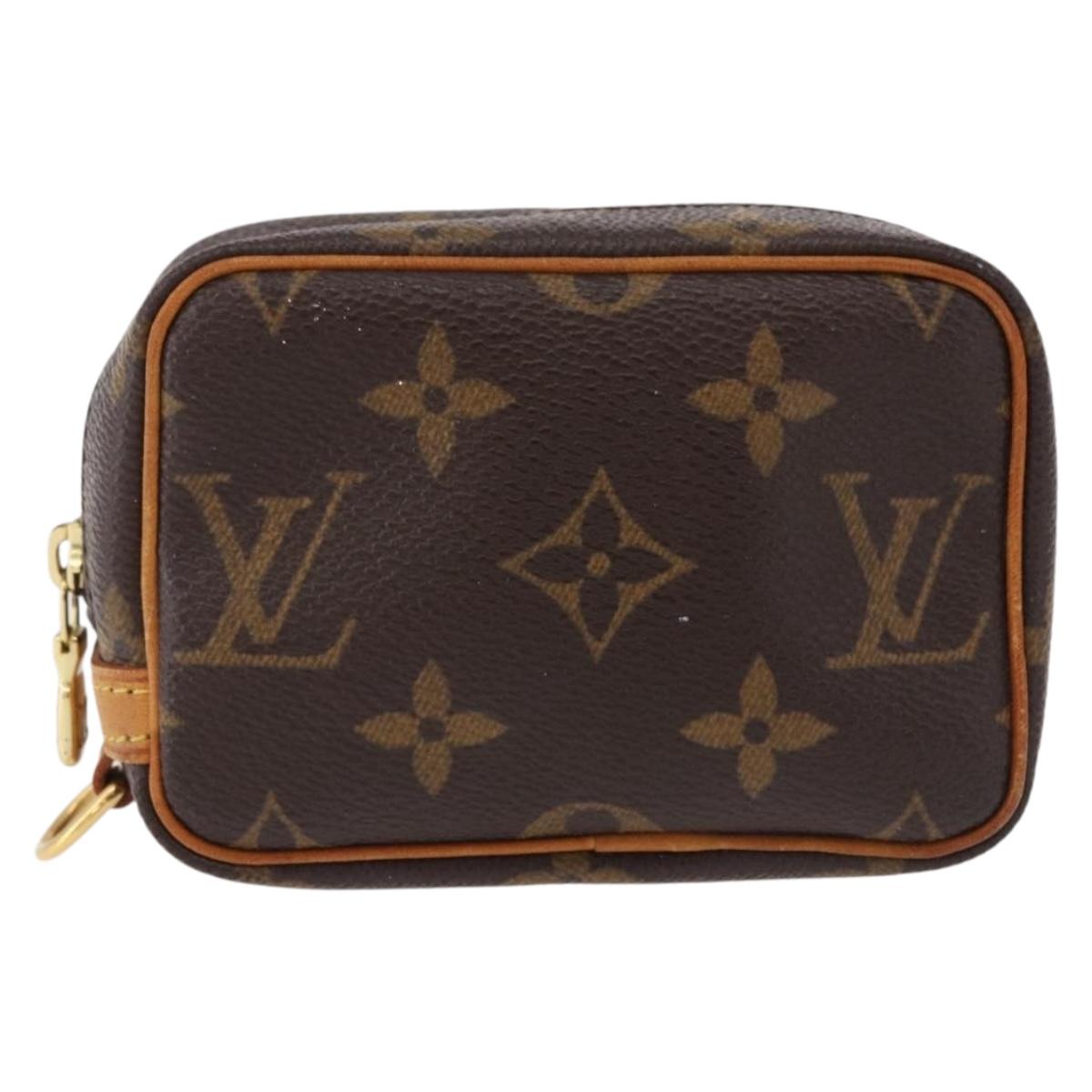 LOUIS VUITTON Monogram Trousse Wapity Pouch M58030 LV Auth bs36106