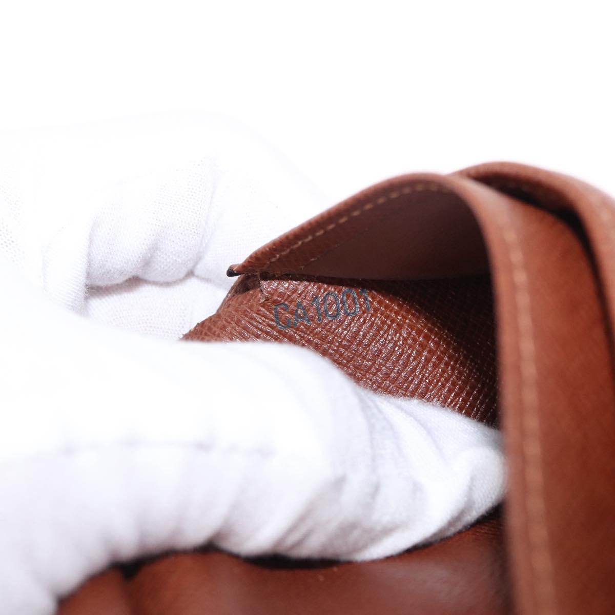 LOUIS VUITTON Monogram Porte Monnaie Billets Viennois Wallet M61663 Auth bs36108