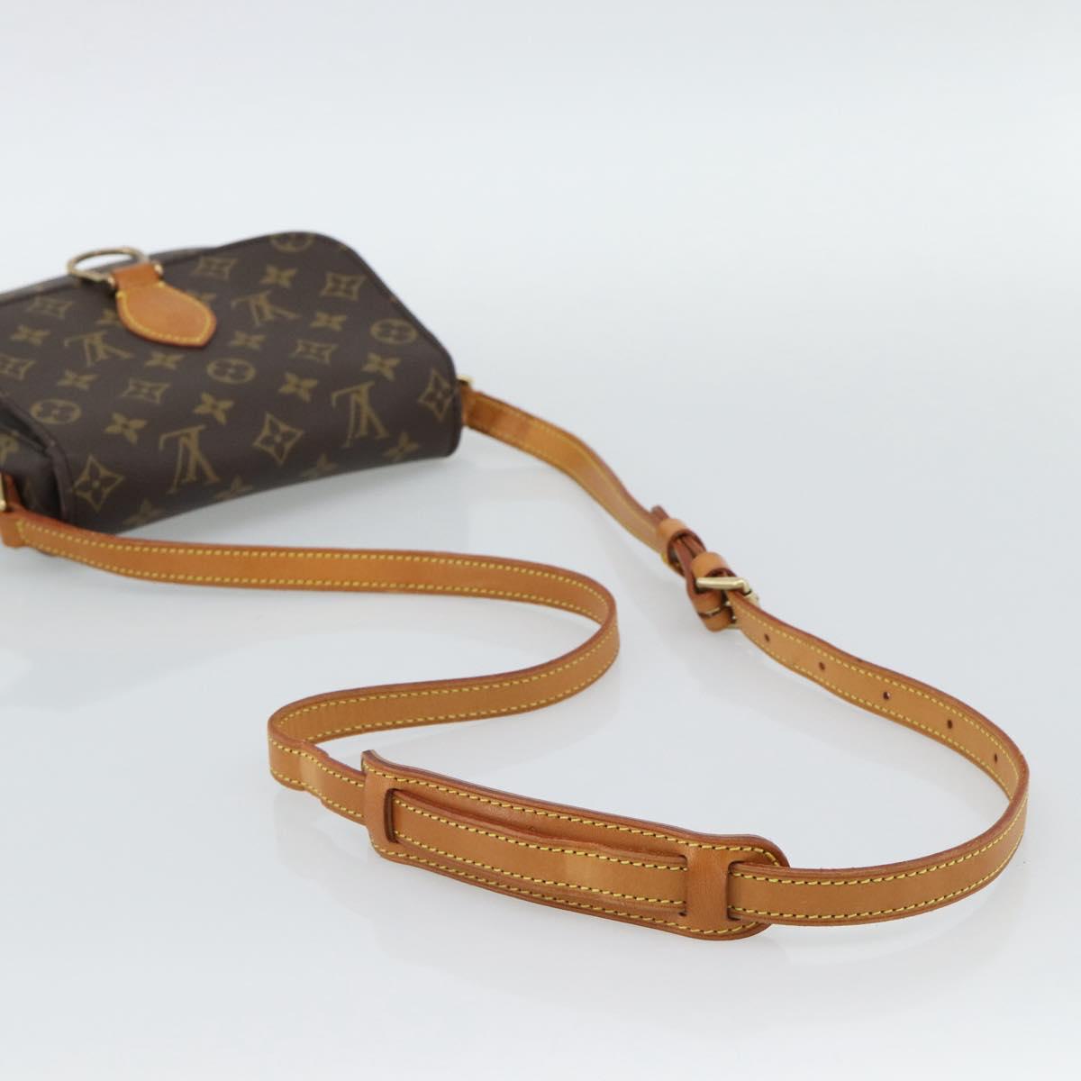 LOUIS VUITTON Monogram Saint Cloud MM Shoulder Bag M51243 LV Auth bs36110