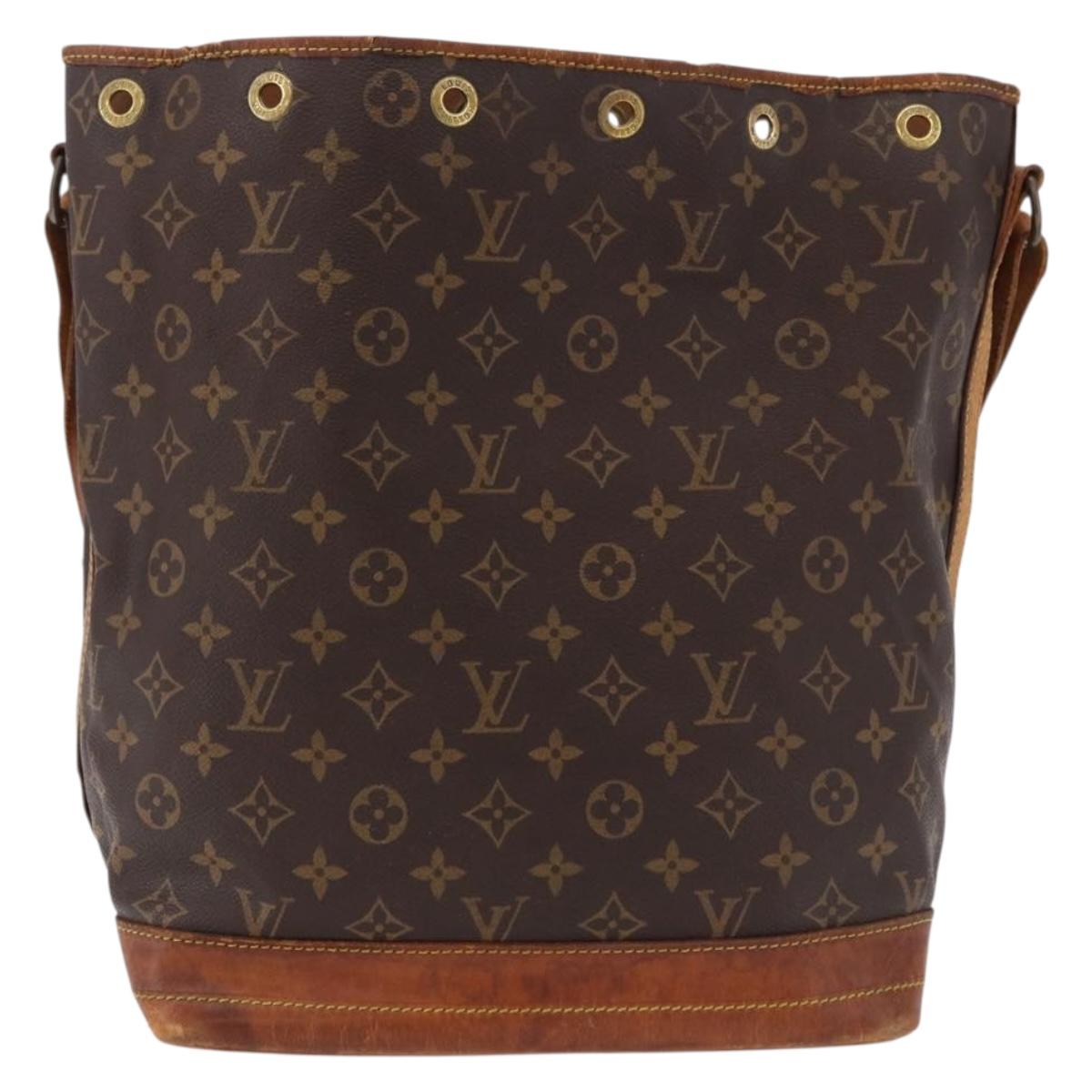 LOUIS VUITTON Monogram Noe Shoulder Bag M42224 LV Auth bs36111