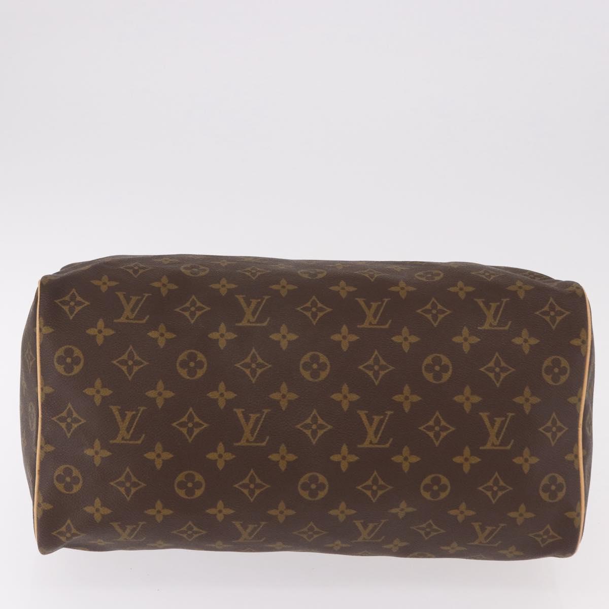 LOUIS VUITTON Monogram Speedy 35 Hand Bag Vintage M41524 LV Auth bs36112A